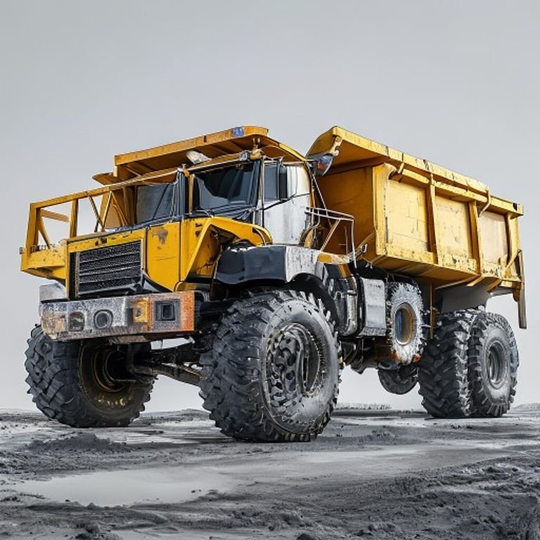 50-Ton Mining Dump Truck