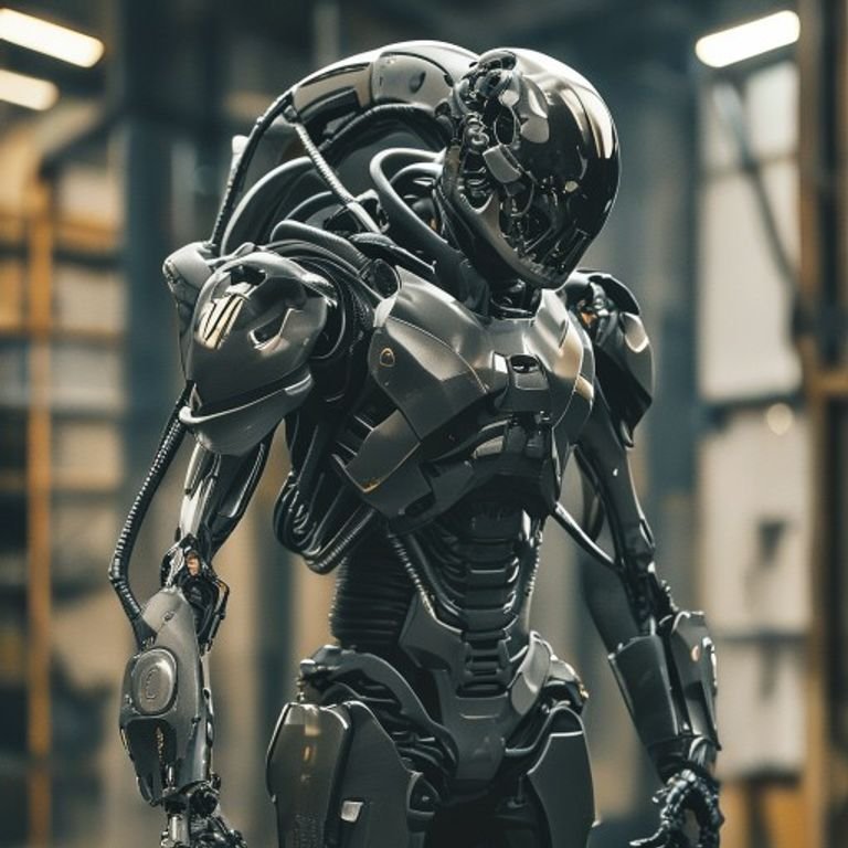 Full-Body Power Exoskeleton In Use