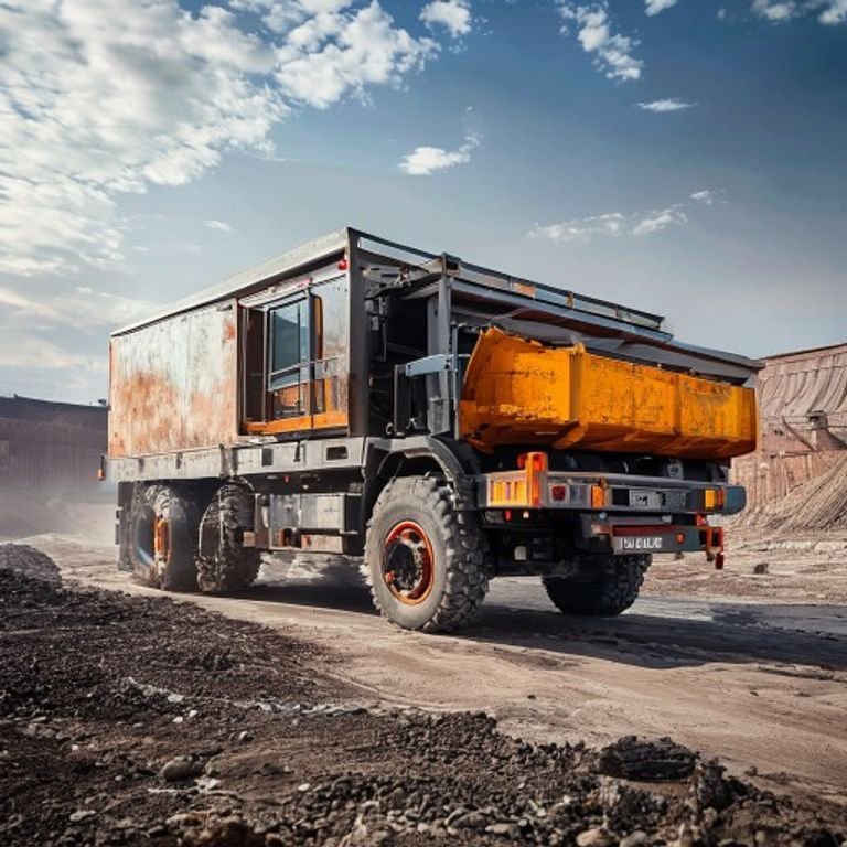 Heavy-Duty Rear-Loading Truck (HOWO 8x4) In Use