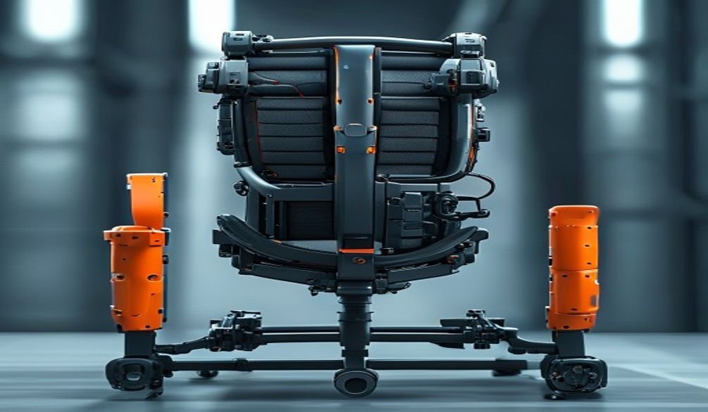 Industrial Back Support Exoskeleton