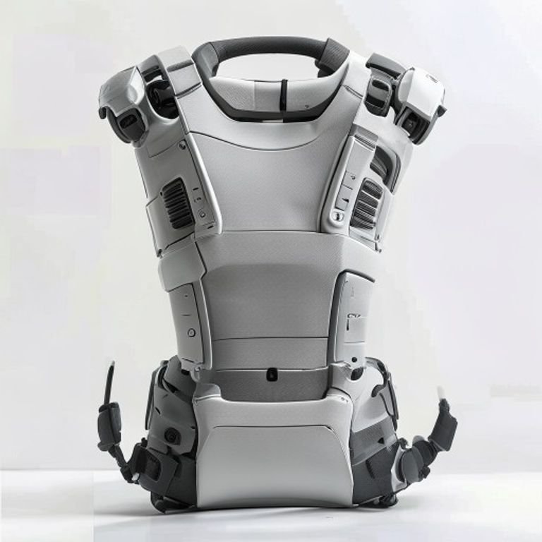 Industrial Back Support Exoskeleton